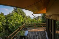 Maison préfabriquée en tente avec salle de bain, kits de cabanes en bois pour conditions météorologiques extrêmes et investissement à long terme, 4 saisons