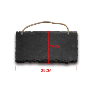 Panneaux et plaques de maison de jardin en <span class=keywords><strong>ardoise</strong></span> gravée personnalisée personnalisée en forme de rectangle pour la décoration de Noël à l'<span class=keywords><strong>extérieur</strong></span> - Product Image 2