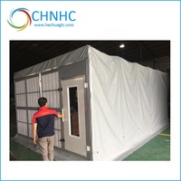 Stand de peinture pvc gonflable et rétractable, accessoire télescopique, portable, étanche, pour peinture