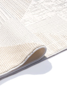 Tapis de bain tissé en velours doré Selvi, lavable, fin, en polyester, antidérapant, avec support en toile de coton, adapté aux animaux domestiques, antibactérien, à poils ras