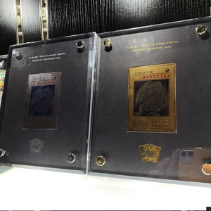 Jingyuoh — carton de 20e anniversaire pour enfants, cadeau de noël, briques yeux bleus, Dragon blanc, or, support, cartes, jouets de Table - Product Image 3