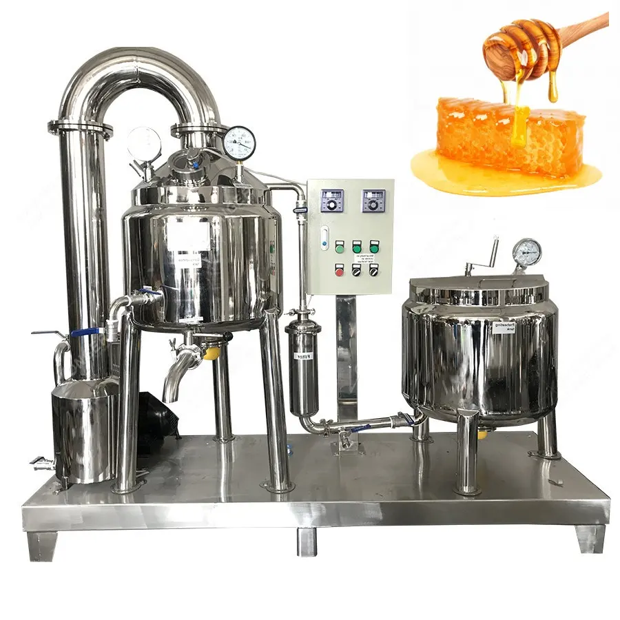 Máquina de centrífuga de refinação de filmagem de mel vital, máquina de extração de deshidratação