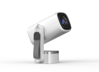Projecteur de cinéma maison portable intelligent Android 13 avec sangle de transport, mini-projecteur portable avec lampes LED et BT5.0