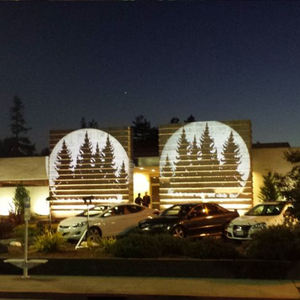 Proyector LED Gobo con Cuerpo de Aleación de Aluminio, Clasificación IP20, Reproducción de Color Ra85, 8500K, Proyector de Logotipos para Pared y Suelo - Product Image 1