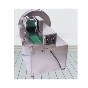 Vegetable & <b>Fruit</b> Cutting Machine Herbal <b>Cutter</b> 1-25mm Adjustable Slicer with Conveyor Motor SUS304 Eco-Friendly for Sale - Product Image 2
