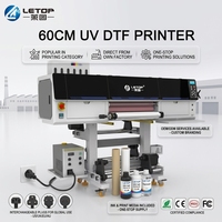 Imprimante d'étiquettes UV DTF Uvdtf Roll-to-Roll LETOP 600MM I3200 I1600 pour machines traceuses