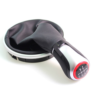For Skoda Fabia Gear <b>Knob</b> 5-Speed Aluminum Alloy Ergonomic <b>Shift</b> <b>Knob</b> Set - Product Image 2