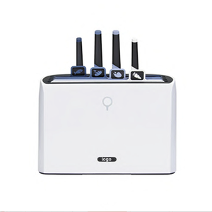 El Mejor Ayudante de Cocina Aparato Inteligente Tabla de Cortar y Juego de Cuchillos Soporte Esterilizador con Secado para Cocina Caja de Regalo ABS - Product Image 2