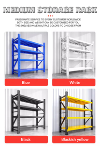 رفوف تخزين صناعية من الفولاذ قابلة للتعديل متينة وقابلة للطي للمستودعات وغرفة التبريد - Product Image 6