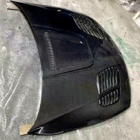 Capot en fibre de carbone de haute qualité pour BMW Série 1 E82 E87 E88 Noir Marque Runman Capots de moteur en fibre de carbone