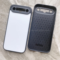 Coque de téléphone vierge pour sublimation avec plaque en aluminium pour Techno Camon Slim, Camon 50, 50 Pro, 40, 40 Pro – Coque de téléphone à transfert thermique