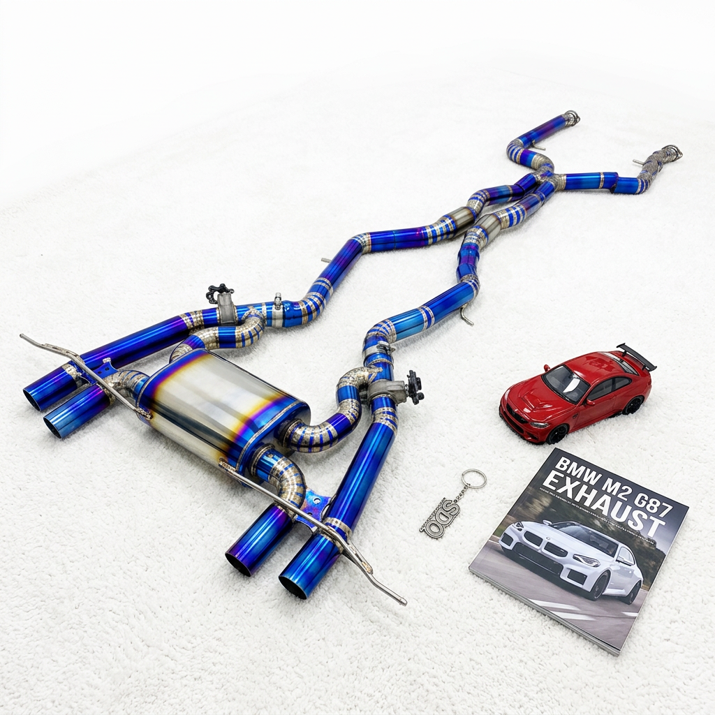 VantaFlow Titanium Catback Exhaust Fit for BMW M2 G87 3.0T 2023-2025 Valvetronic Muffler With Electronic Valve System