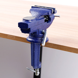 Mini Tornillo de Banco Fijo de Hierro Fundido de 60 mm con Recubrimiento en Polvo, Herramienta de Sujeción de Precisión Multitamaño, Soporte OEM - Product Image 5