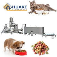 Ligne de production entièrement automatique d'aliments pour animaux de compagnie, extrudeuse d'aliments pour chiens et chats, usine de transformation d'aliments secs pour animaux de compagnie