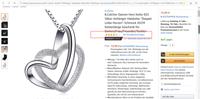 Collier en argent sterling 925 avec pendentif à deux cœurs, best-seller pour femmes