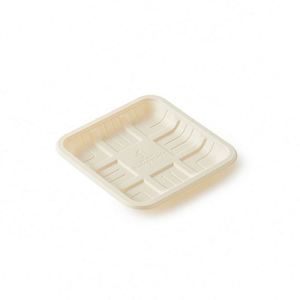 Cajas de Lujo Blancas de Almidón de Maíz con Ventana para Comida para Llevar, Empaque para Fiestas, Uso en Restaurantes y Hamburgueserías - Product Image 1