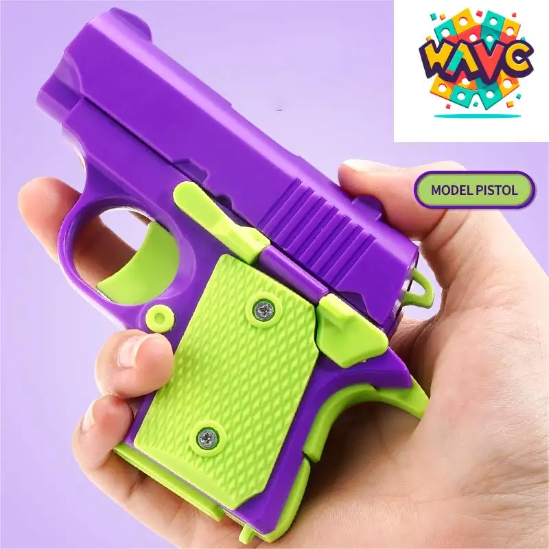 Xu hướng các sản phẩm 2023 New arrivals tiktok giải nén đồ chơi 3D trọng lực Pistols Đồ chơi súng trọng lực nhảy