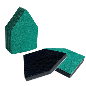 Dischi Abrasivi Verdi con Velcro 65x92mm, Supporto in Film PET <span class=keywords><strong>per</strong></span> <span class=keywords><strong>Carrozzeria</strong></span> Auto e Finitura del Legno - Product Image 4
