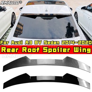สำหรับ Audi A3 8V Sedan ปี 2014-2020 สปอยเลอร์หลังคา สปอยเลอร์หลังคาท้าย ปีกหลังคา อุปกรณ์ตกแต่งรถยนต์ - Product Image 2