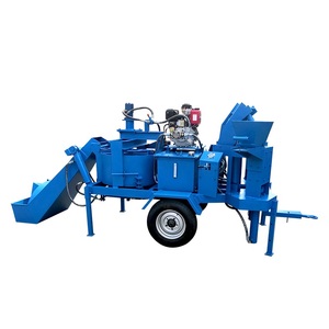 Nhà Máy Giá M7MI Twin Của Nhãn Hiệu Diesel/Động Cơ Đất Sét Đất Lồng Vào Nhau Interlock Khối Máy Làm Gạch Khối - Product Image 4