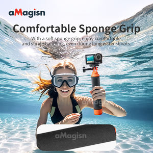 AMagisn Tige de flottabilité universelle adaptée à Insta360/DJI/<span class=keywords><strong>Gopro</strong></span> Support <span class=keywords><strong>flottant</strong></span> Accessoire de <span class=keywords><strong>poignée</strong></span> anti-naufrage - Product Image 6
