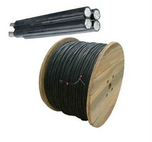 Conductor agrupado 0,6/1kv XLPE aislar cable aéreo aluminio personalizado IEC - Product Image 1