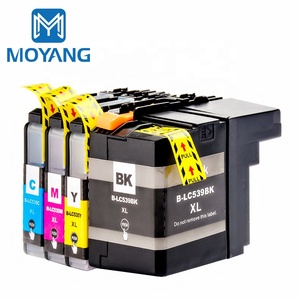 MoYang Compatible con <span class=keywords><strong>Brother</strong></span> LC535 LC539 cartucho de tinta utilizado para <span class=keywords><strong>cartuchos</strong></span> de impresora de 2, 2 y 5 pulgadas, <span class=keywords><strong>J100</strong></span>, J105 y J200, 2 uds. - Product Image 1