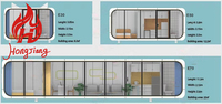 Maison préfabriquée en acier moderne, cabine insonorisée, maison modulaire, hôtel, bureau, pod avec chambre, salon, atelier