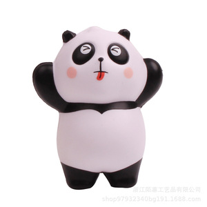 Panda Shape EVA <b>Squishy</b> Toy For Stress Relief And Kids Playtime - Product Image 2