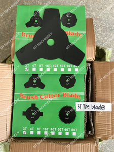 Cuchillas para desbrozadora 2T 3T 4T 8T 40T 60T 80T, cabezal de hilo para cortacésped, cuchilla resistente de acero 65Mn para piezas de repuesto de desbrozadoras, China - Product Image 4