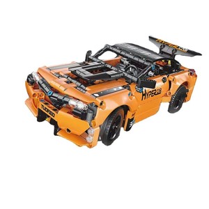 Moule King 15006 545PCS Car <span class=keywords><strong>Serie</strong></span> RC Orange Challenger Racing Car Building Block Model Technical Educational Toy Festival Gift - Product Image 1