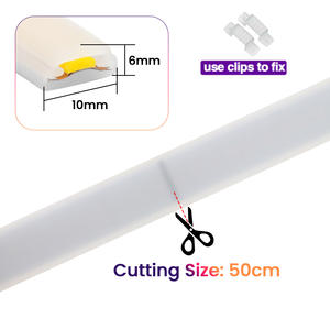 <span class=keywords><strong>Ruban</strong></span> <span class=keywords><strong>LED</strong></span> flexible AC <span class=keywords><strong>220V</strong></span>, lumière néon, IP65 étanche, matériau ABS, bleu glacé/rose/jaune/violet/blanc/rouge, bande pour la maison et le jardin - Product Image 5