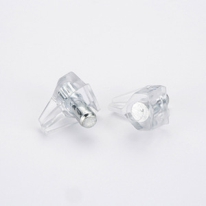 Altamente recomendado, pasadores de soporte de estante automático transparente de 5mm para edificios de cocina y jardín, tornillo de soporte de estante esencial - Product Image 3