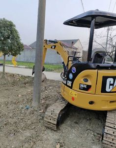 Mini-excavatrice compacte d'occasion Caterpillar CAT 303E de 3 tonnes, machine hydraulique, petite pelle à vendre en gros - Product Image 4