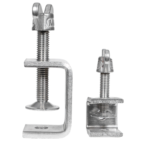 Nindejin 304-314LHJ 304 Stainless Steel Heavy Duty U-Shaped <b>C</b> <b>Clamp</b> 16-122mm Adjustable Thumb Bolt Plain for Woodworking - Product Image 6