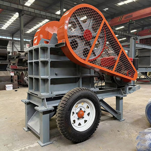 Frantoio a Martelli <span class=keywords><strong>Mobile</strong></span> per Minerali, Granito e Oro, Alimentato a Motore Diesel, Capacità 40-70 T/h, Lunga Durata - Product Image 1