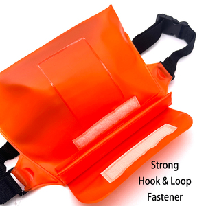 Sac de téléphone étanche IPX8, sac banane, pochette de taille, pochette de téléphone étanche transparente pour parc aquatique, équipement et accessoires de camping - Product Image 4