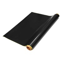 Fer à repasser pour ruban PTFE, antistatique, résistant aux hautes températures, adhésif silicone noir pour usage électronique