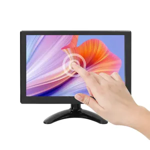 Monitor lcd da 10.1 pollici di piccole dimensioni di alta qualità monitor touch screen capacitivi a 10 punti