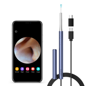 Inalámbrico otoscopio oído cámara con doble 3,5mm 1080P HD, WiFi, oído alcance con 6 luces LED Compatible con android <span class=keywords><strong>y</strong></span> ventana - Product Image 1