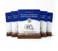 Carte NFC Google Review de 12 cm – Tappez pour laisser un avis – Carte d'avis pour petites entreprises (restaurants, salons, cliniques) – Vente en gros – En stock – Prêt à être expédié