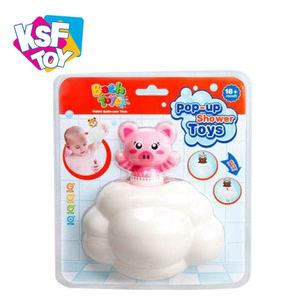 Animal en plastique pop-up salle de <span class=keywords><strong>bain</strong></span> jouer <span class=keywords><strong>sous</strong></span> l'eau des nuages de pluie <span class=keywords><strong>bain</strong></span> douche jouets pour bébé - Product Image 4