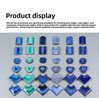 Profilé d'angle incurvé 3D souple pour bordures de carrelage et connexions d'escalier – Protection arrondie flexible avec finition décorative pour murs et sols