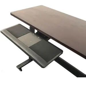 Hot Menjual Di Bawah Meja Laci Geser Komputer Keyboard Tray Ergonomis Keyboard Tray