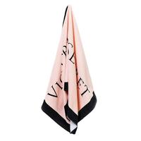 High Quality Reactive Print Cotton Beach Towel Pink Beach Towel Bath Towels Customs Logo