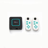 Console de jeu TV avec 28+ jeux intégrés, deux manettes, divertissement familial interactif