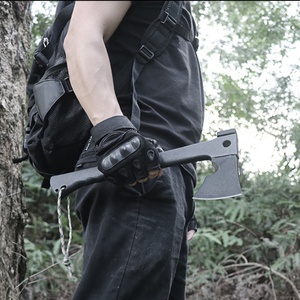 Hacha Táctica Dragón Fénix de Alta Calidad, Personalizable OEM DIY, Acero al Carbono de Grado Exterior, Supervivencia, Bolsillo, Madera/Nylon Plástico - Product Image 4