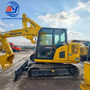 รถขุดตีนตะขาบ Komatsu PC60 มือสอง กำลังแรง ขายดี เสียงเบา รถขุดตีนตะขาบ Komatsu PC60 มือสอง ขาย - Product Image 1