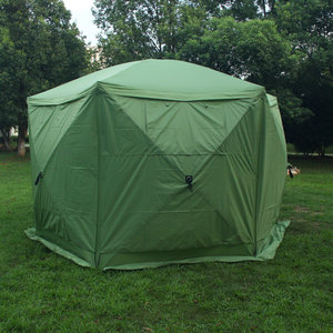 Tente <span class=keywords><strong>de</strong></span> sauna en tissu Oxford pour spa et camping, type à armature droite, pour maison <span class=keywords><strong>de</strong></span> pêche sur glace personnelle et hammam, randonnée, chasse - Product Image 6