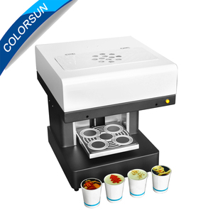 ColorSUN Imprimante alimentaire 3D DIY 4 tasses pour petits gâteaux, café et latte art - Product Image 2